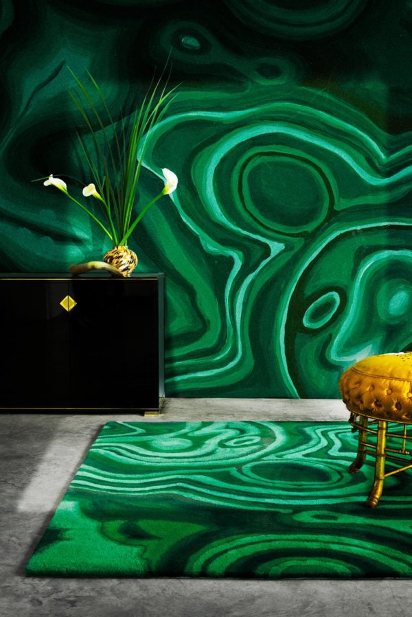 Tapis / Rug Malachite by Joséphine Pinton