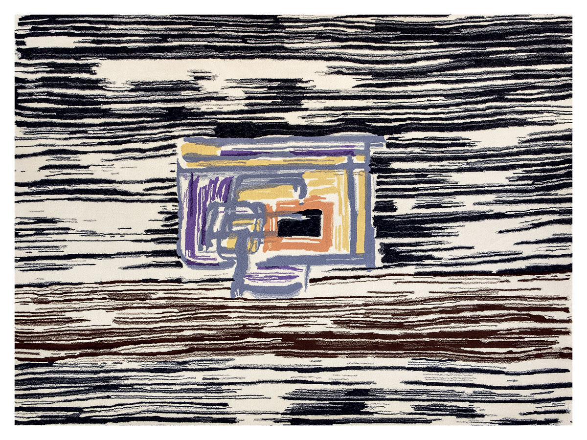 Pinton, Terre de feu by Etel Adnan