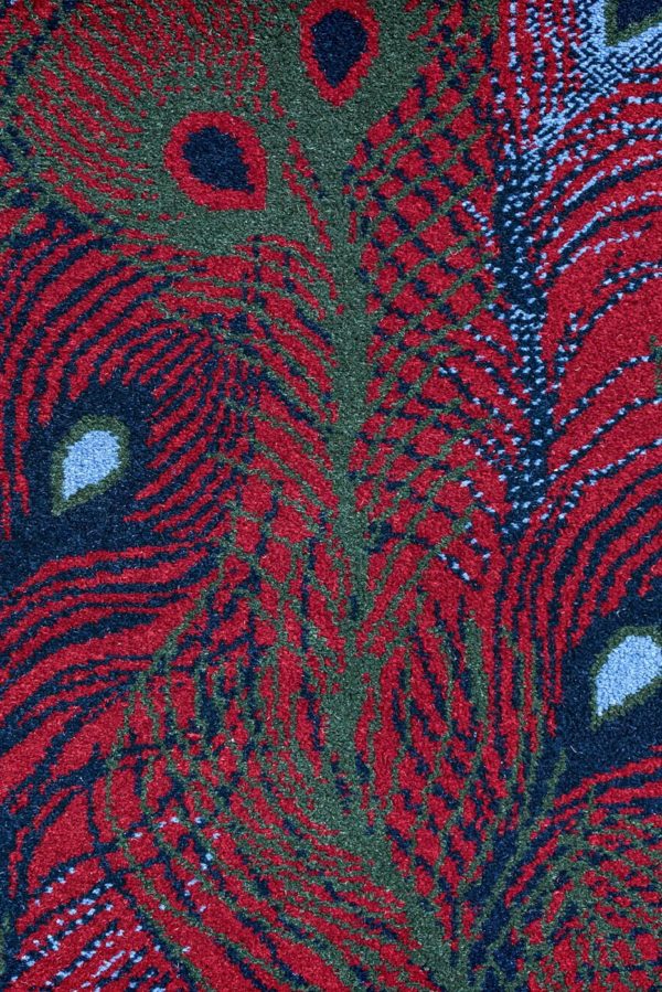 Carpet - Moquette Paon de nuit by Joséphine Pinton