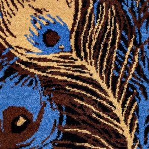 Carpet - Moquette Paon de nuit by Joséphine Pinton