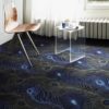 Carpet - Moquette Paon de nuit by Joséphine Pinton