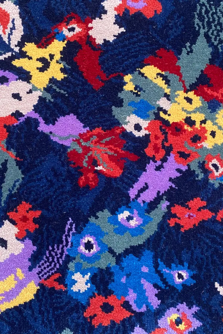 Carpet - Moquette Sonic by Clémentine Chambon